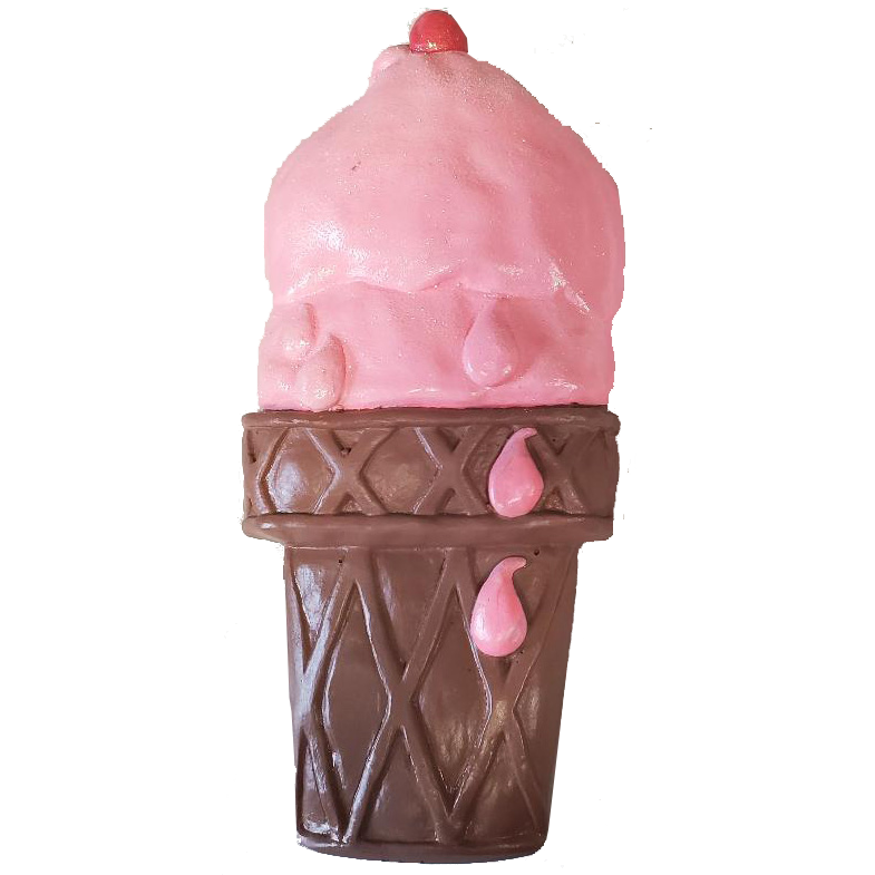 Ice cream cone drip