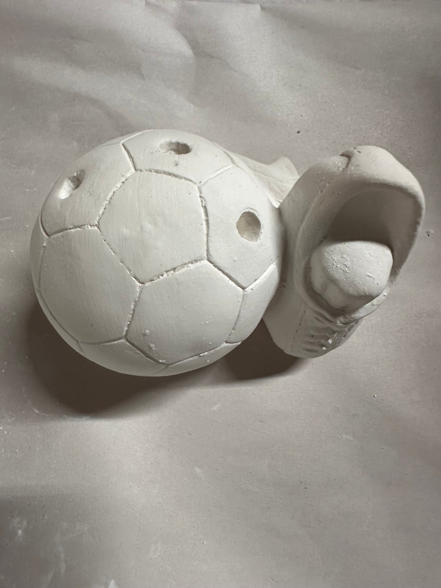 Soccer pencil holder