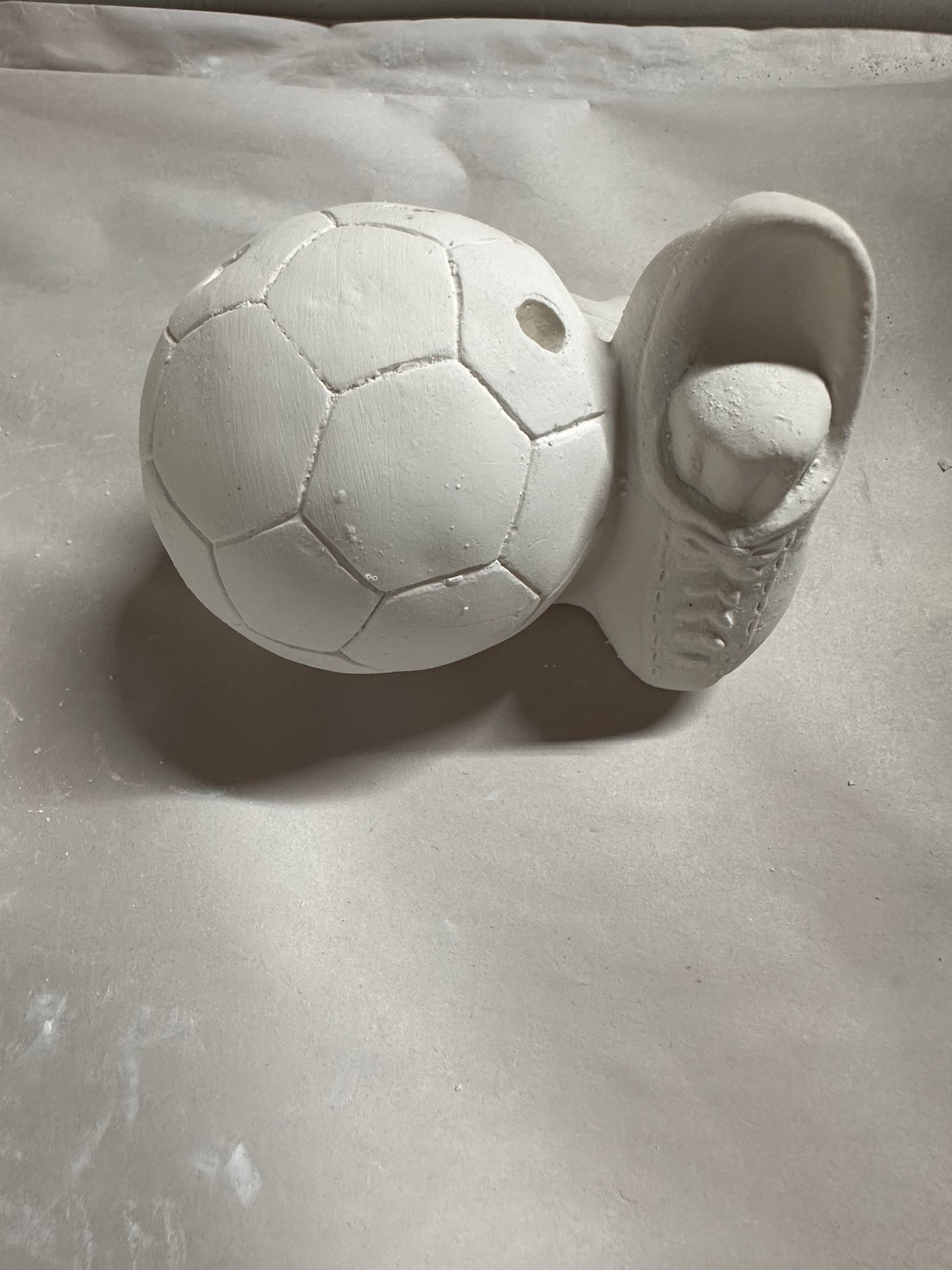 Soccer pencil holder