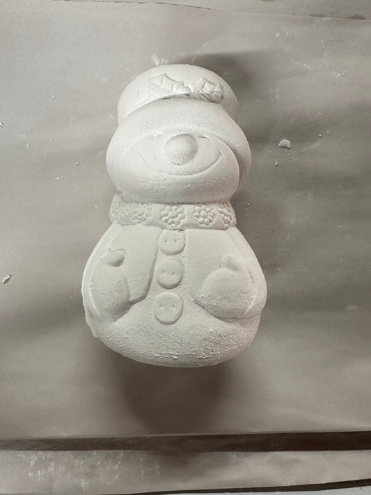 Snowman mittens