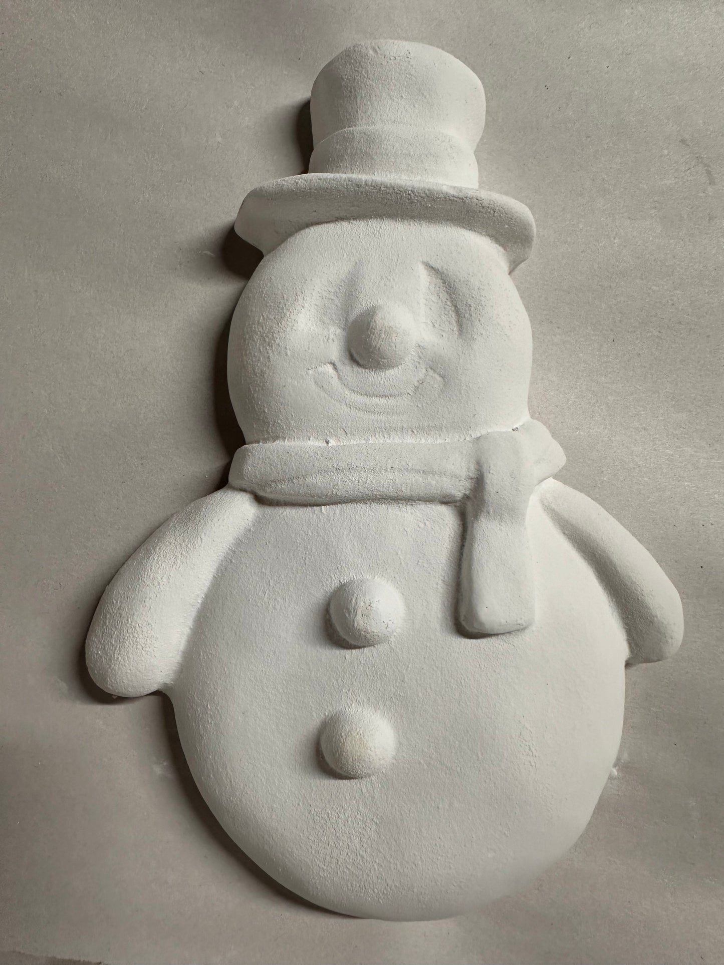 Snowman scarf