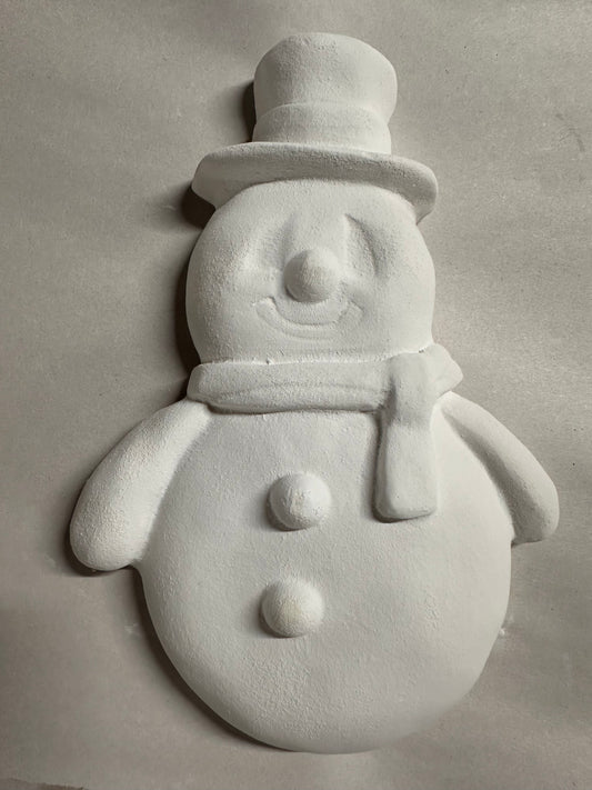 Snowman scarf