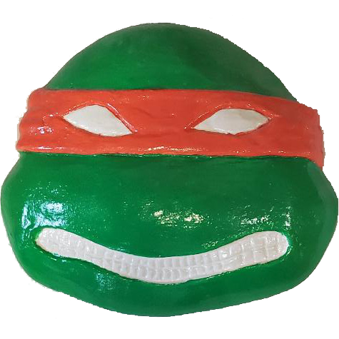 Ninja turtle face