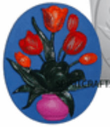 Oval Tulips