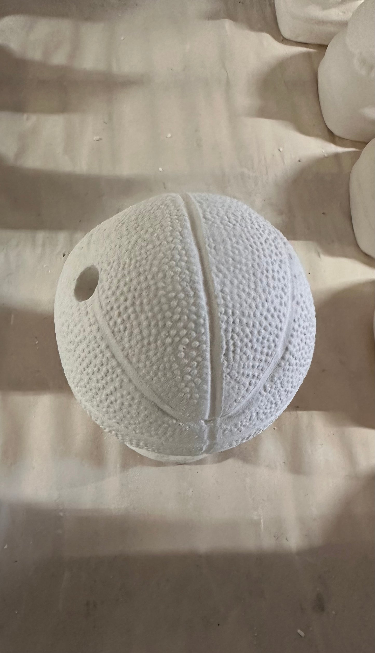 Basketball pen/pencil holder