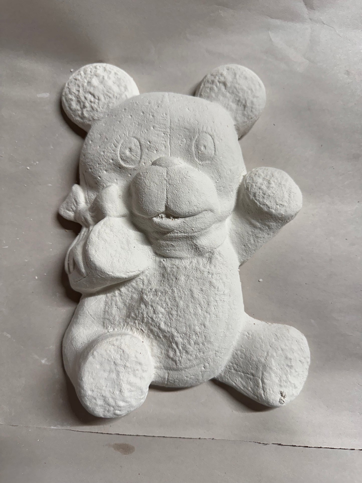 Bear waving