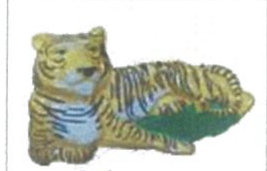 Tiger lying down