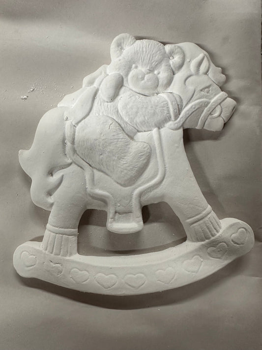 Bear rocking horse