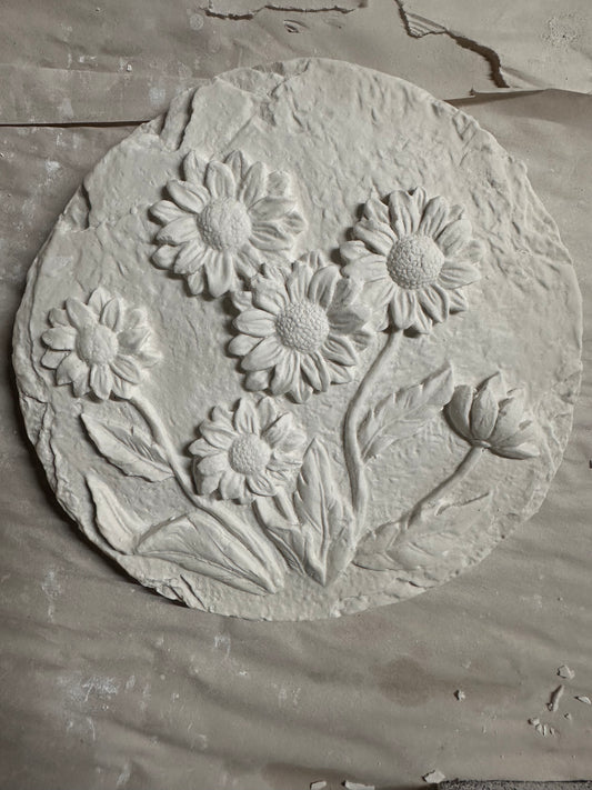 Sunflowers round